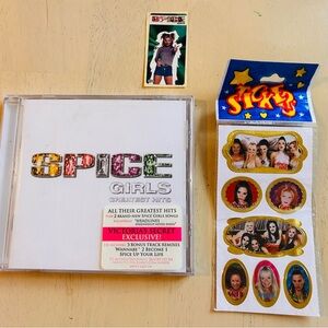 Victoria's Secret Exclusive Spice Girls CD with Stickers